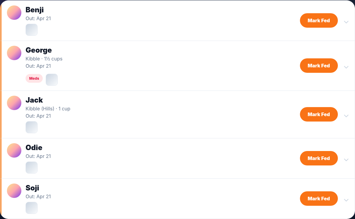 One tap. Done. The whole team knows.